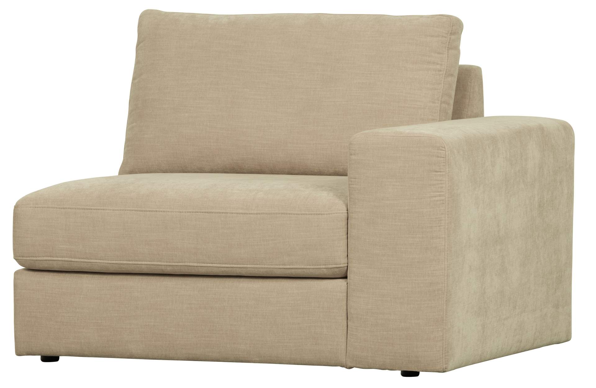 Modulsofa Family 1-Seat Element Rechts, Sand