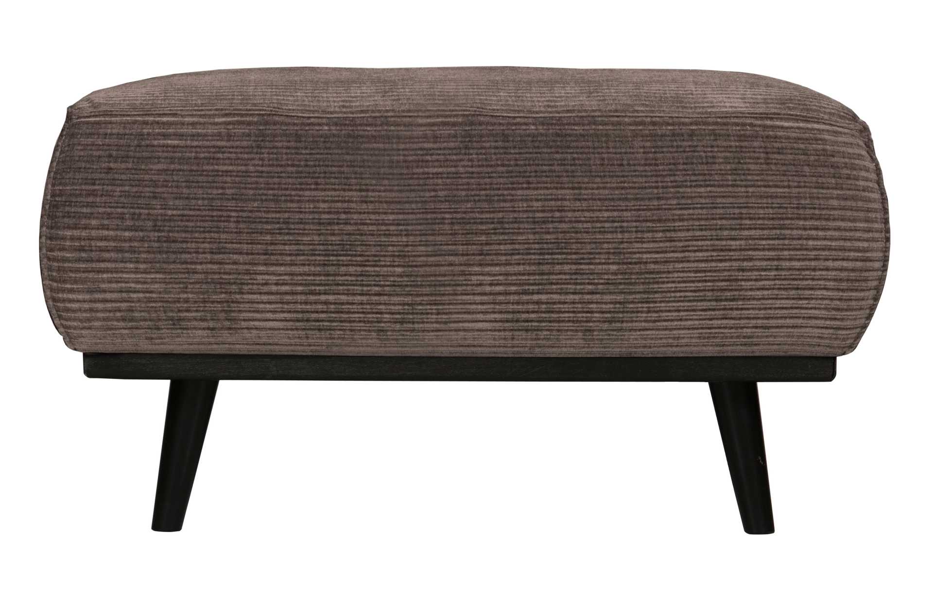 Hocker Statement aus gewebten Jacquard, Taupe