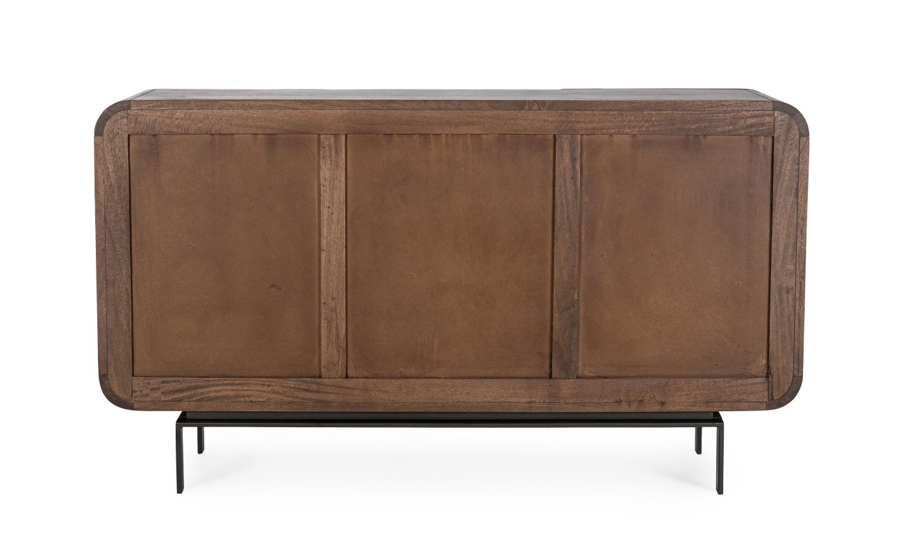 Sideboard Orissa aus Mangoholz Braun, 145 cm