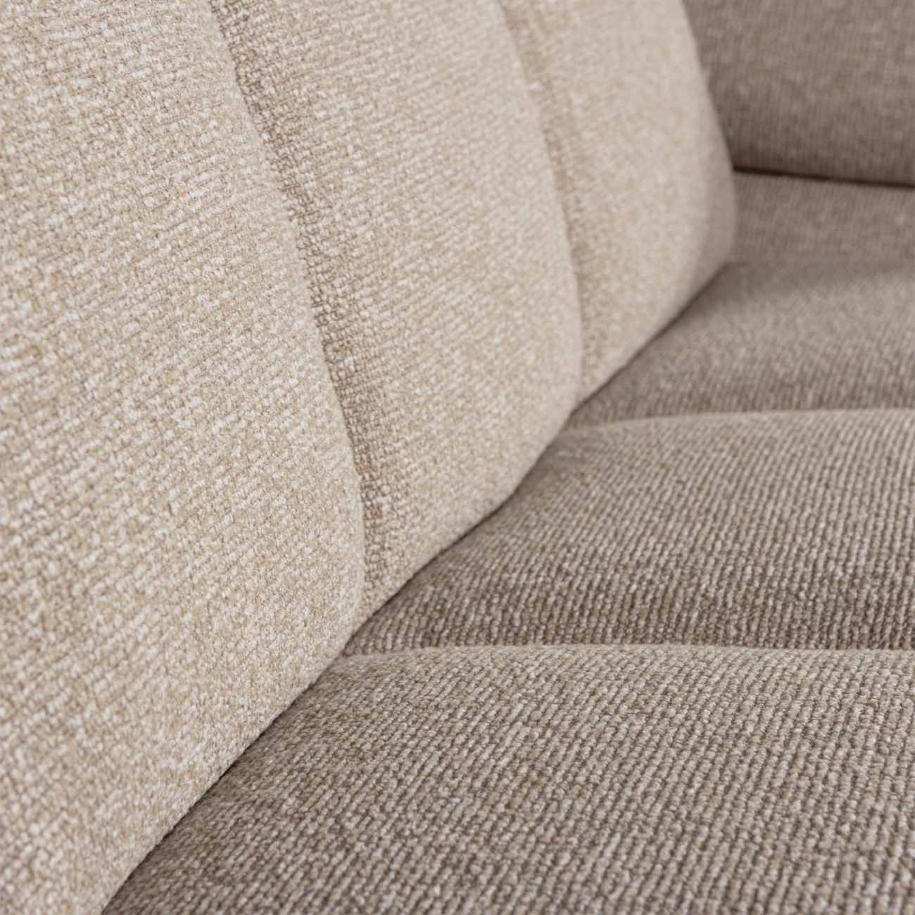 Modulsofa Mojo Boucle 2er Arm-Rechts, Beige