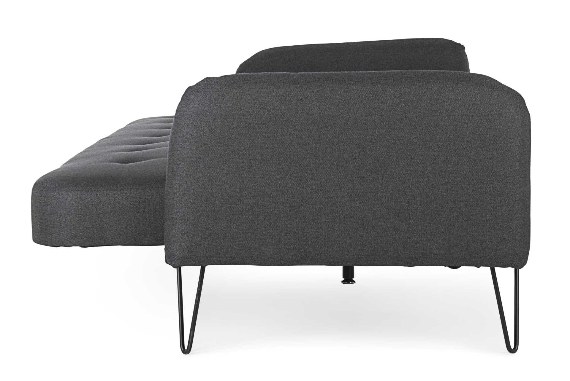 Schlafsofa Bridjet mit Stoff-Bezug, Schwarz