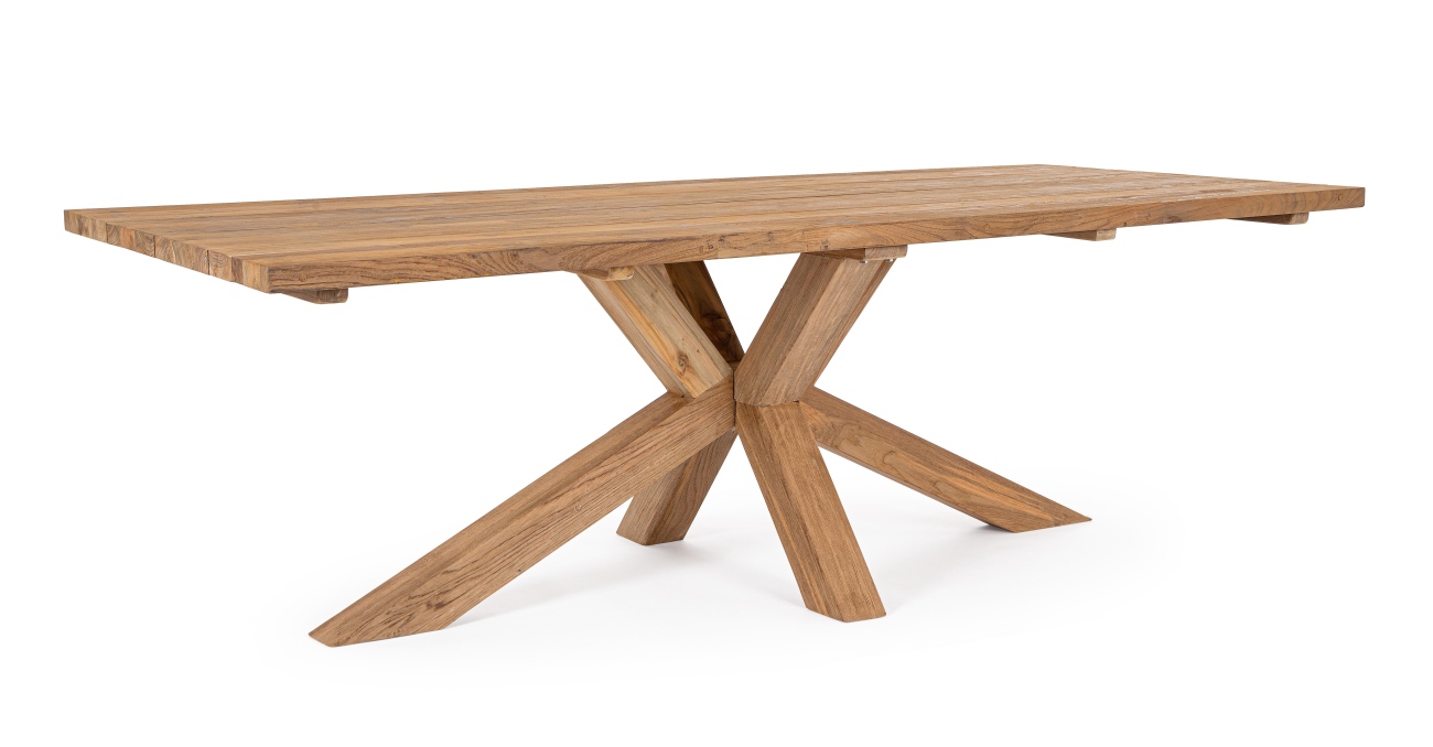 Gartenesstisch Jersey aus recyceltem Teakholz, 240x100 cm Gartenesstisch Jersey aus recyceltem Teakholz, 240x100 cm