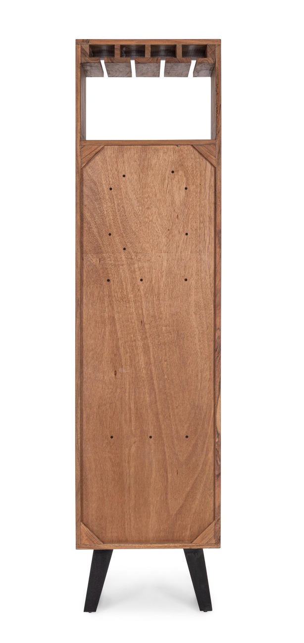 Barschrank Isar aus Akazienholz, 180 cm