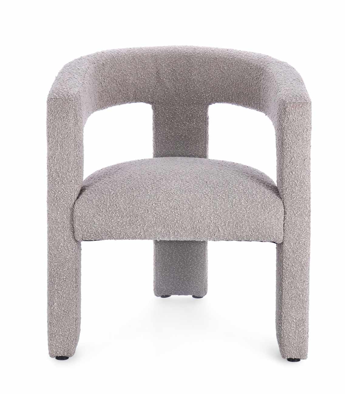 Esszimmerstuhl Arabella mit Armlehne, Grau