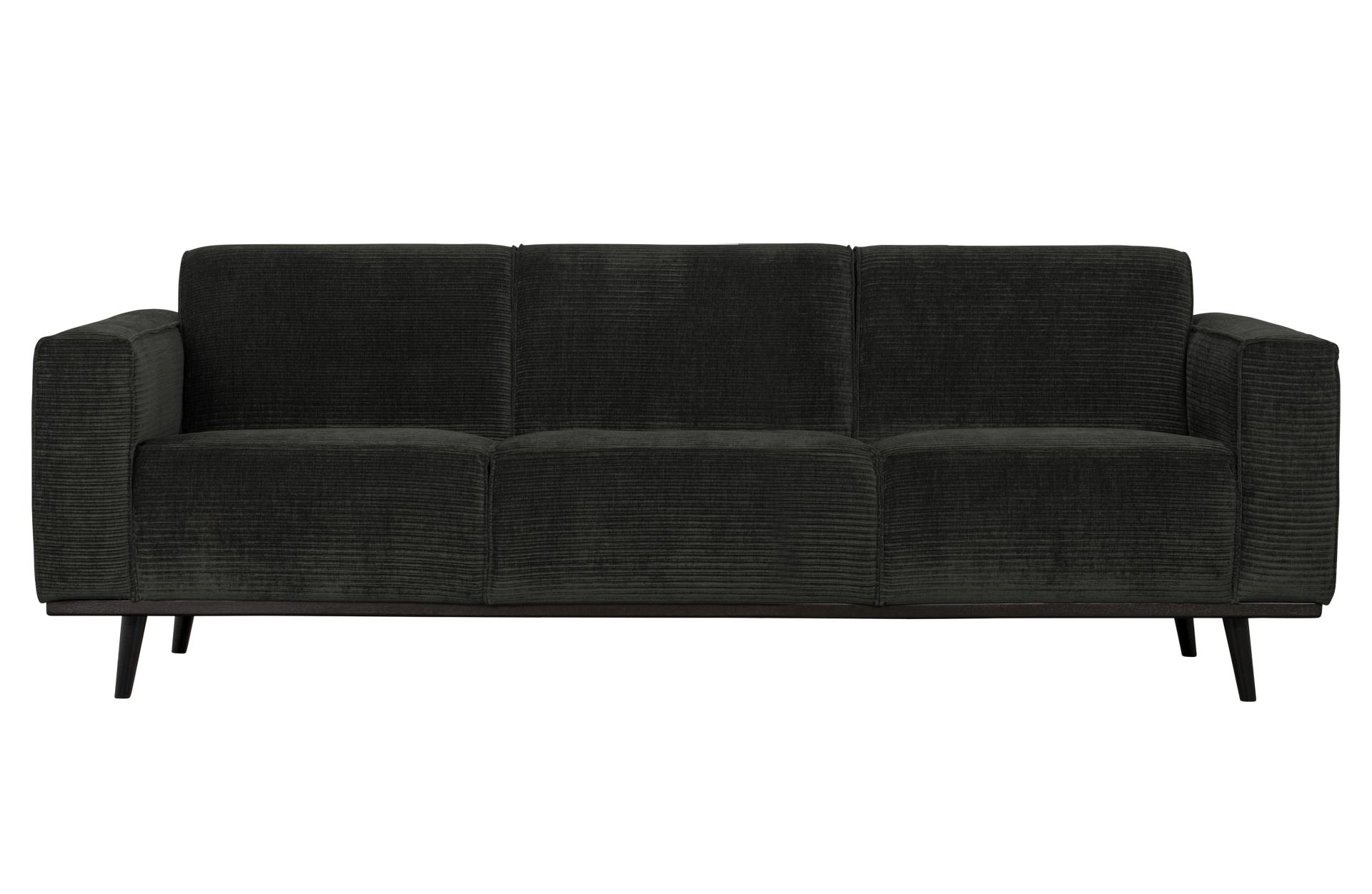 Sofa Statement aus gewebten Jacquard, Graphit