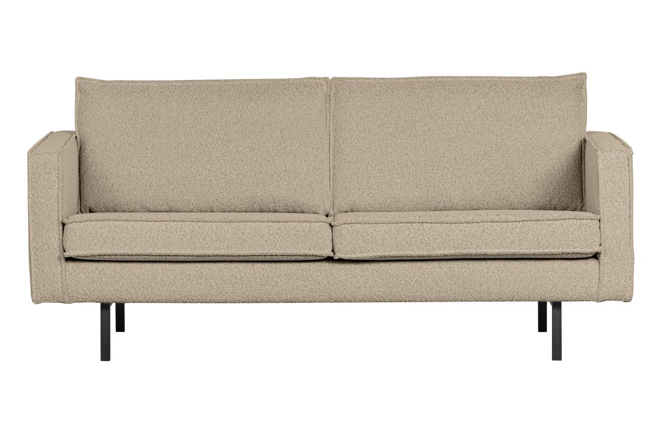 Sofa Rodeo 2,5 Sitzer aus Boucle-Stoff, Beige