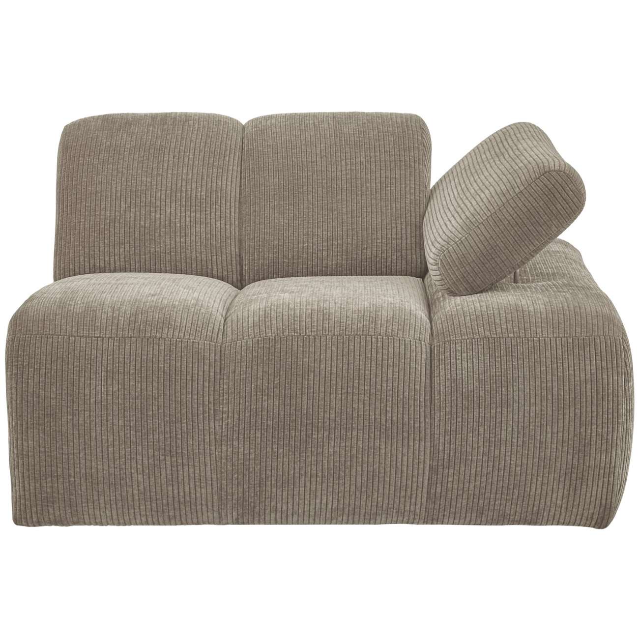 Modulsofa Mojo Flachcord 1er Arm-Rechts, Sand