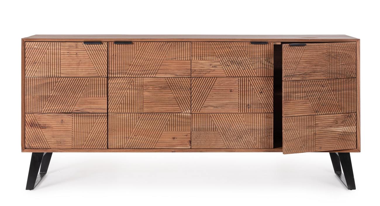 Sideboard Isar aus Akazienholz, 175 cm