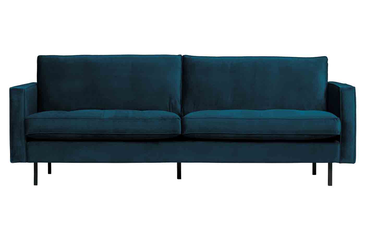 Sofa Rodeo Classic 2,5 Sitzer Samt, Blau