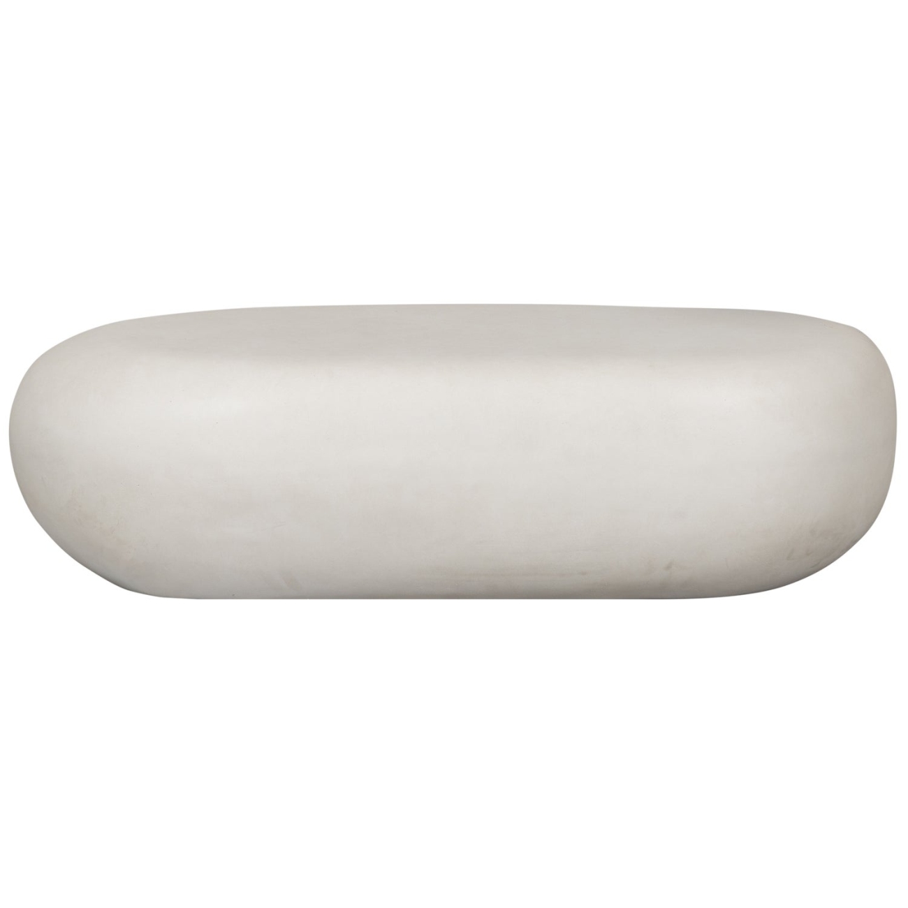 Couchtisch Pebble in Betonoptik, 100x43 cm