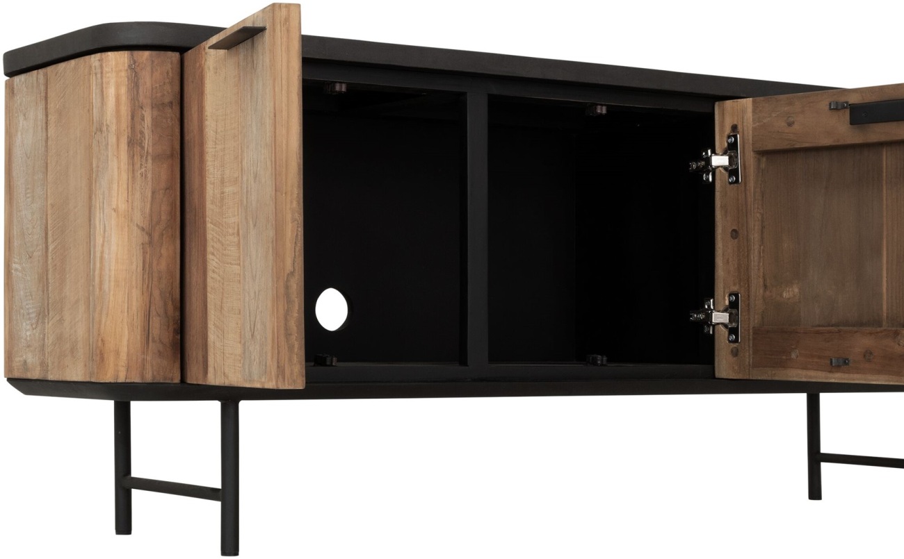 TV Board Soho aus recyceltem Teakholz, 150 cm