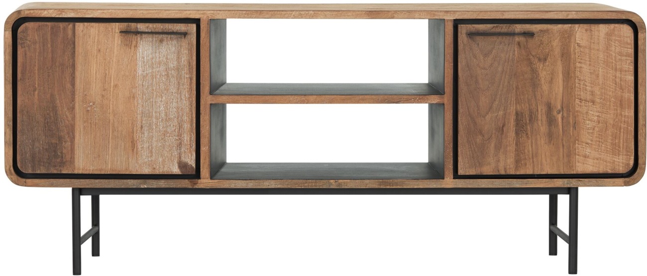 TV Board Evo aus recyceltem Teakholz, 145 cm