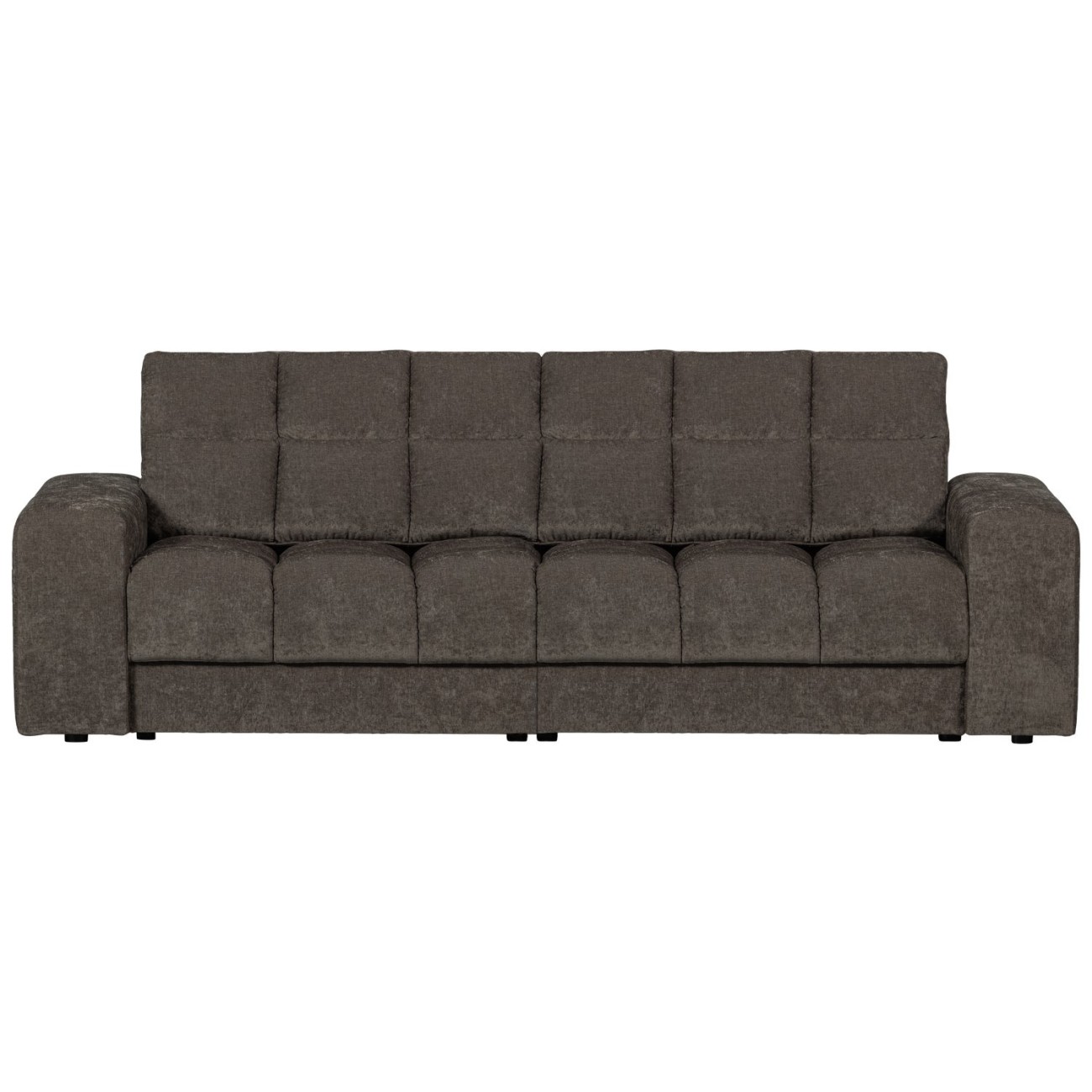 Sofa Date aus Webstoff, Grau