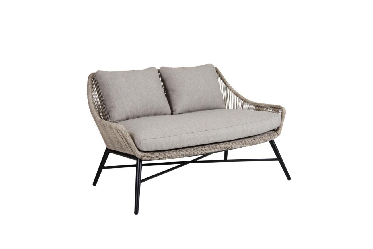 Gartensofa Pembroke mit Kissen, 2-Sitzer