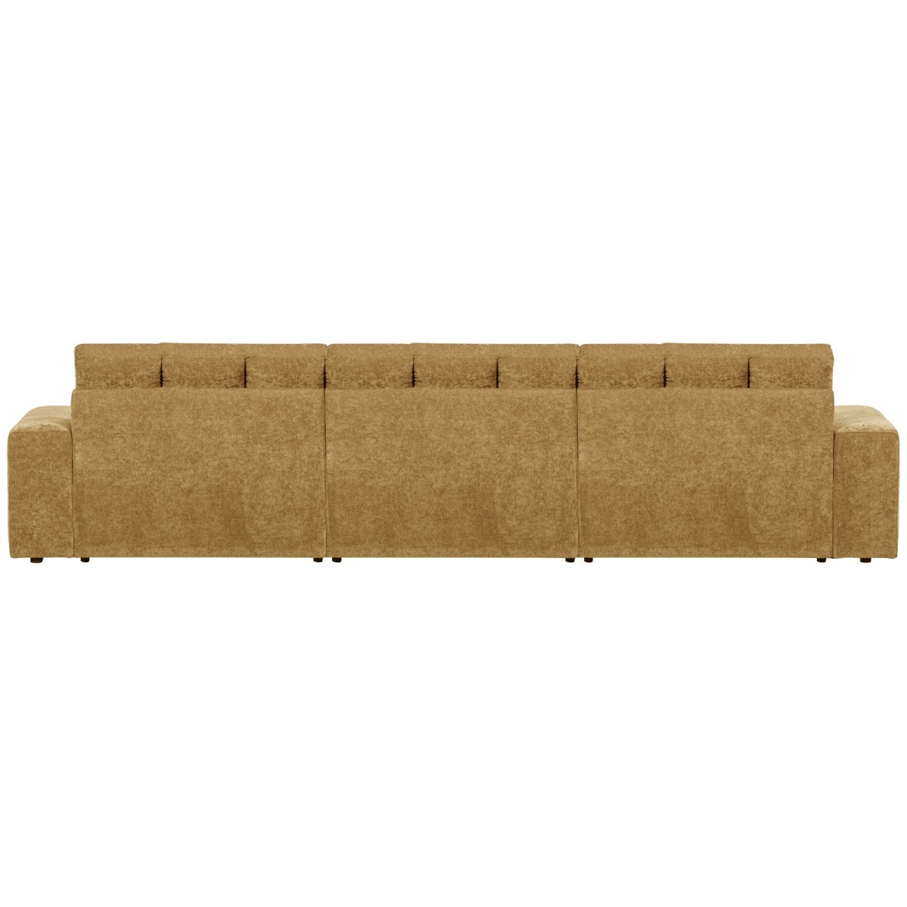 Sofa Date 3-Sitzer aus Webstoff, Gold