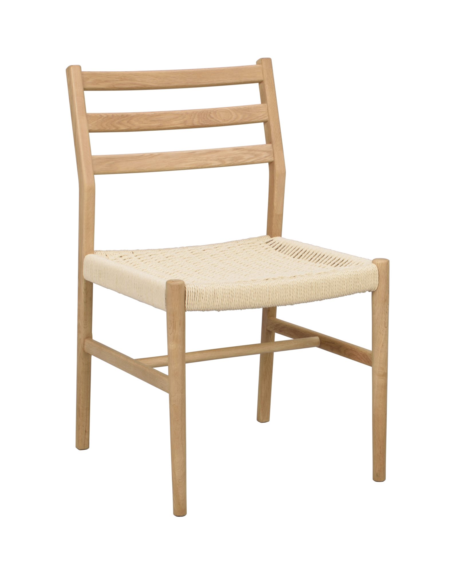 Stuhl Harlan 2er Set, Eiche Hell / Hellbeige passt perfekt in stilvolle Wohnräume.