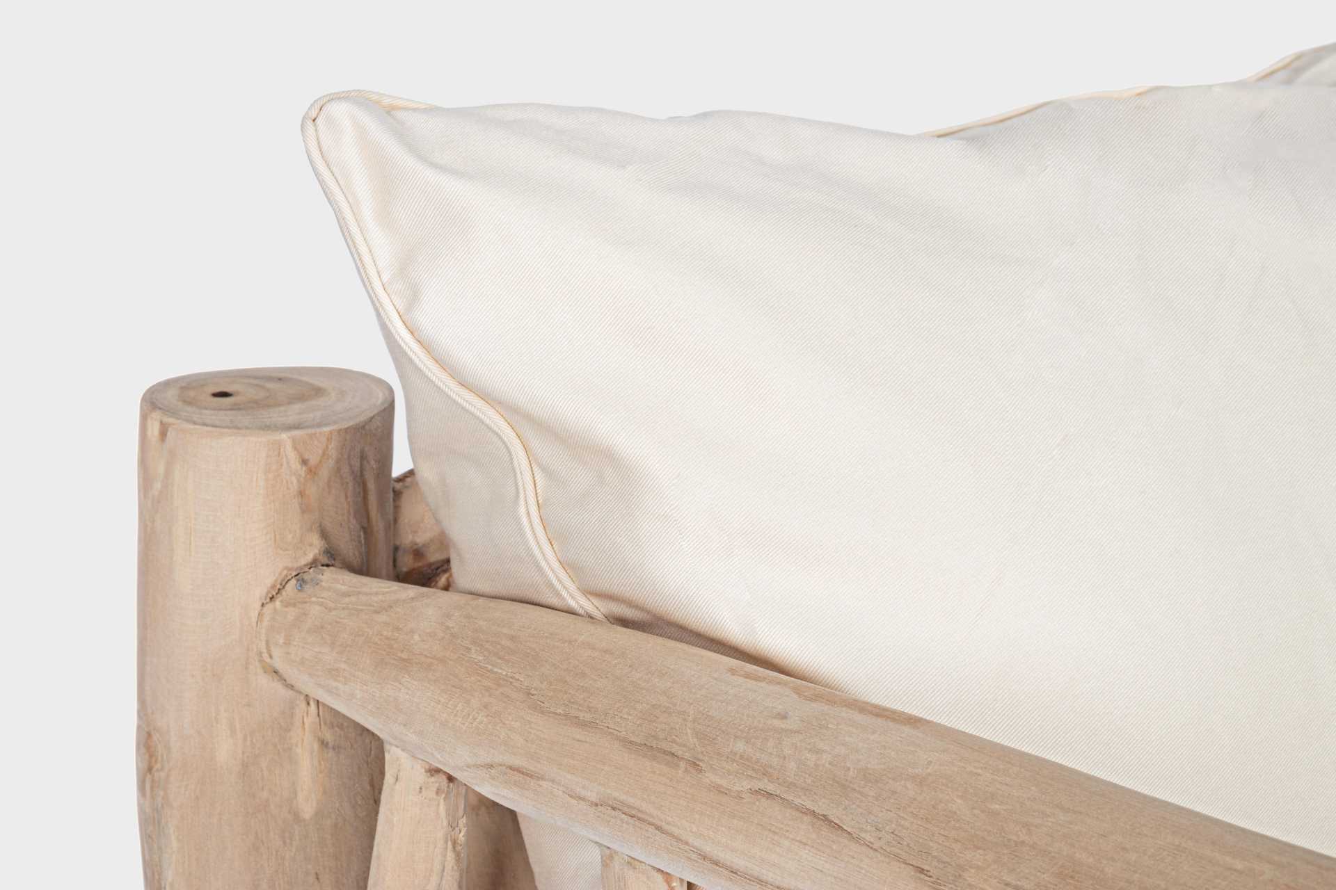 Sessel Sahel aus Teakholzzweigen, Natur