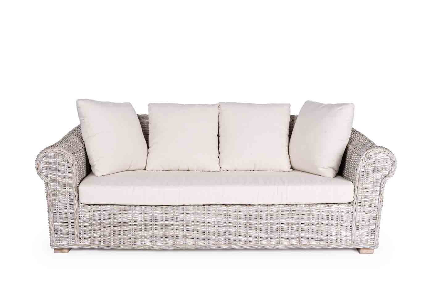 Rattansofa Coba, 205 cm