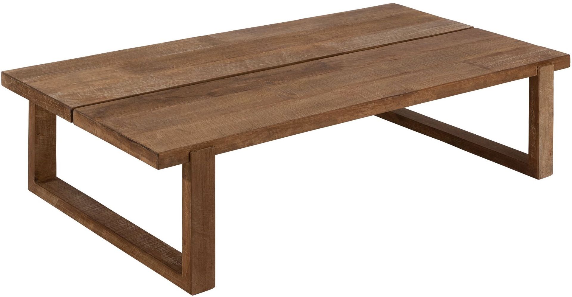 Couchtisch Classic aus recyceltem Teakholz