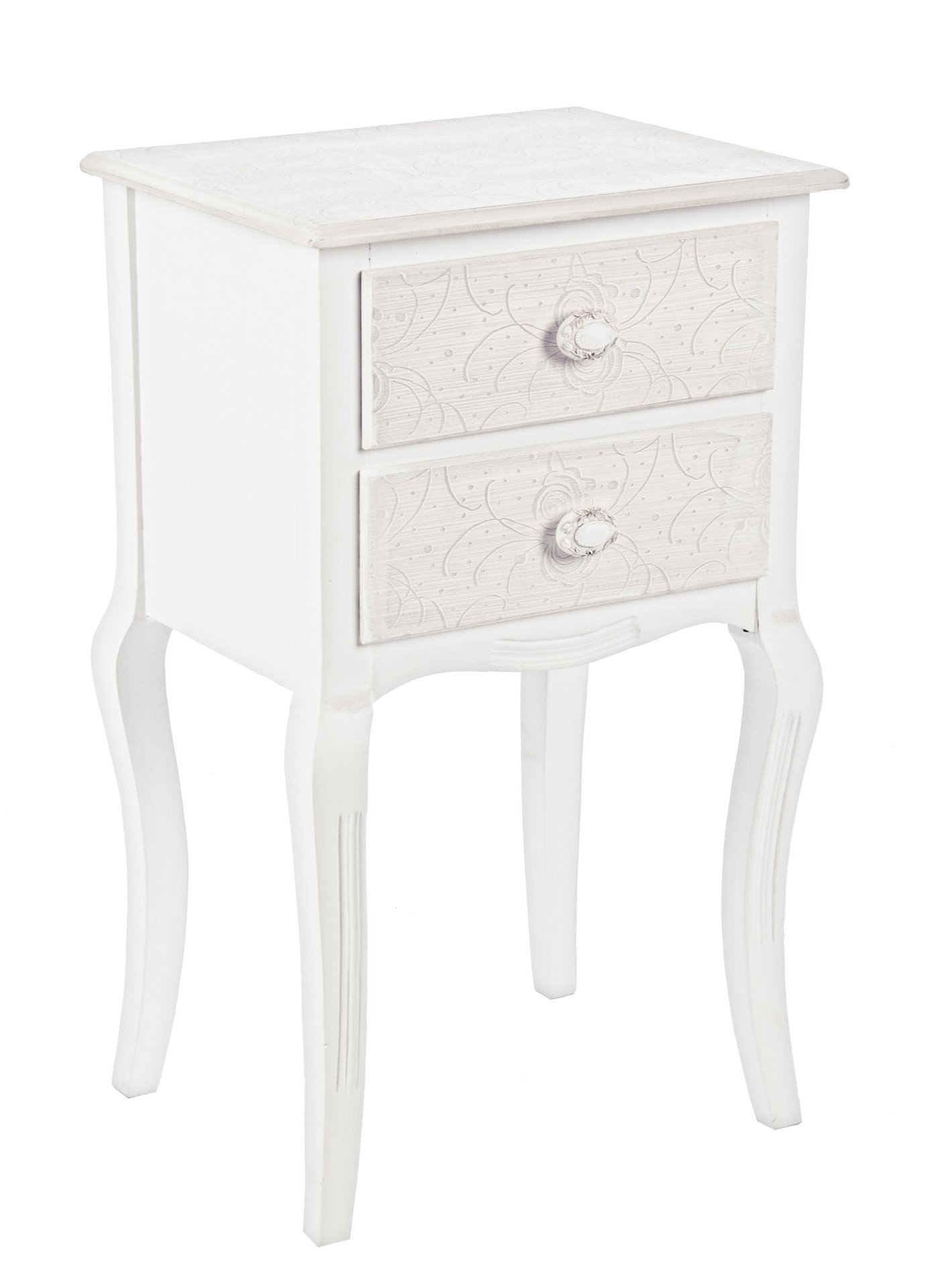 Kommode Clorinne aus MDF mit 2 Schubladen Kommode Clorinne aus MDF mit 2 Schubladen