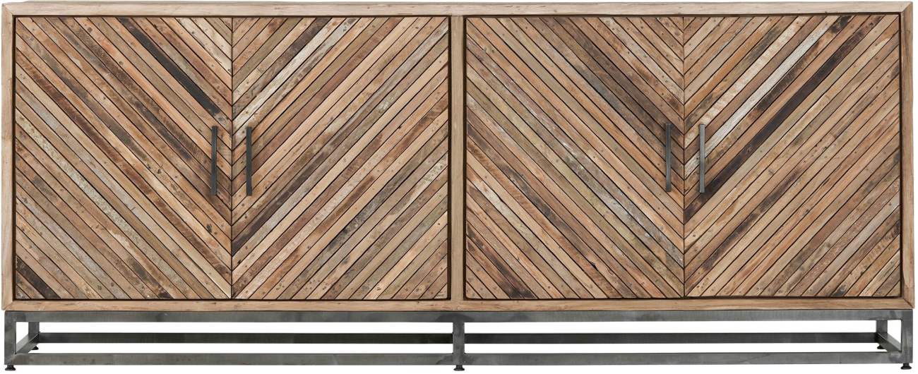 Sideboard Budapest aus Teakholz, 195 cm