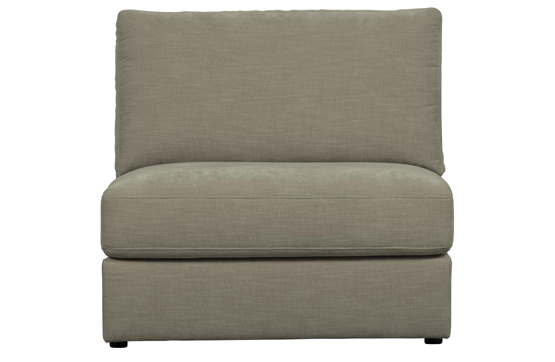 Modulsofa Family Seat Element, Grau