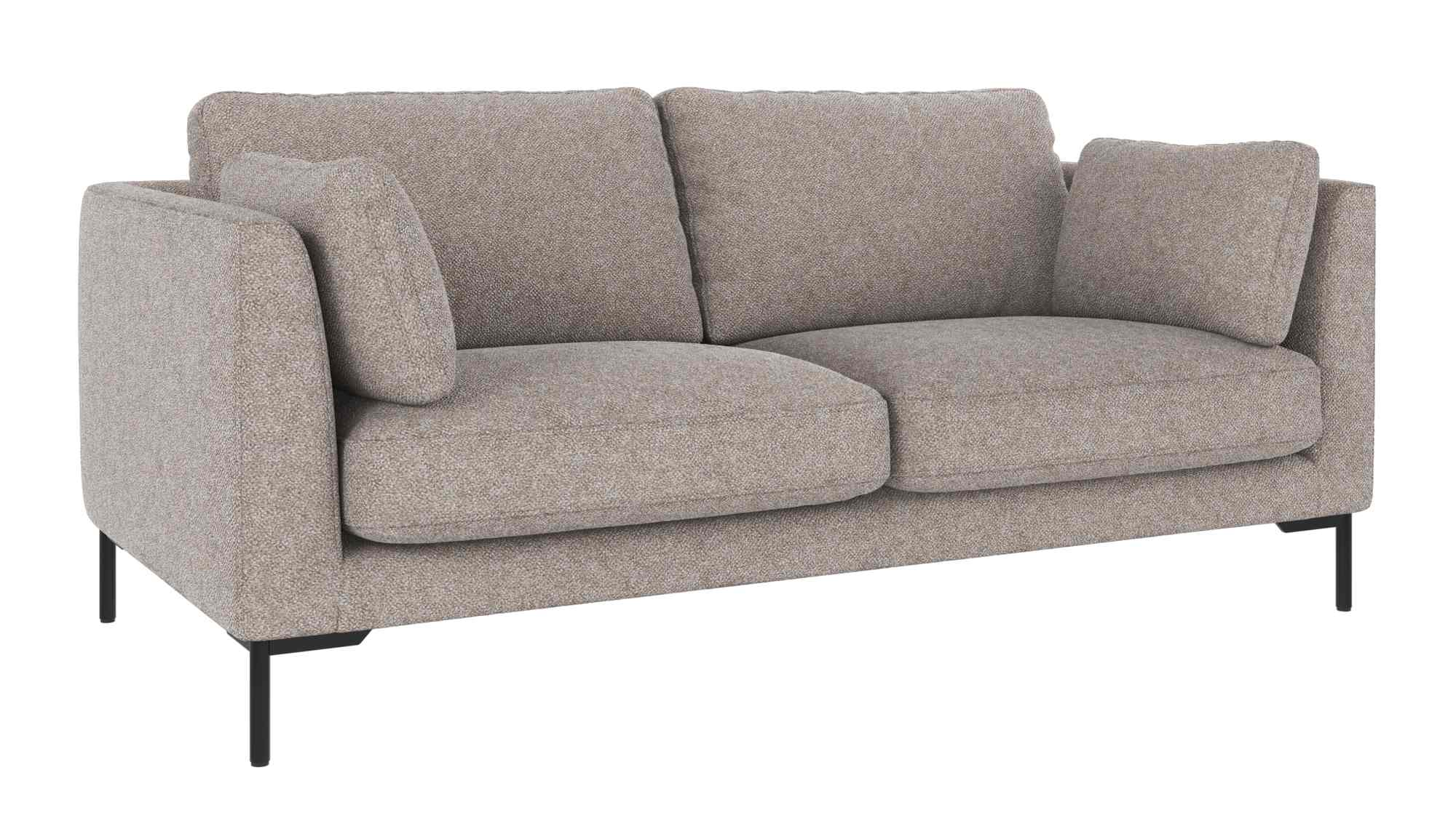 Sofa Corwin 2,5-Sitzer, Bezug Bobby Grau