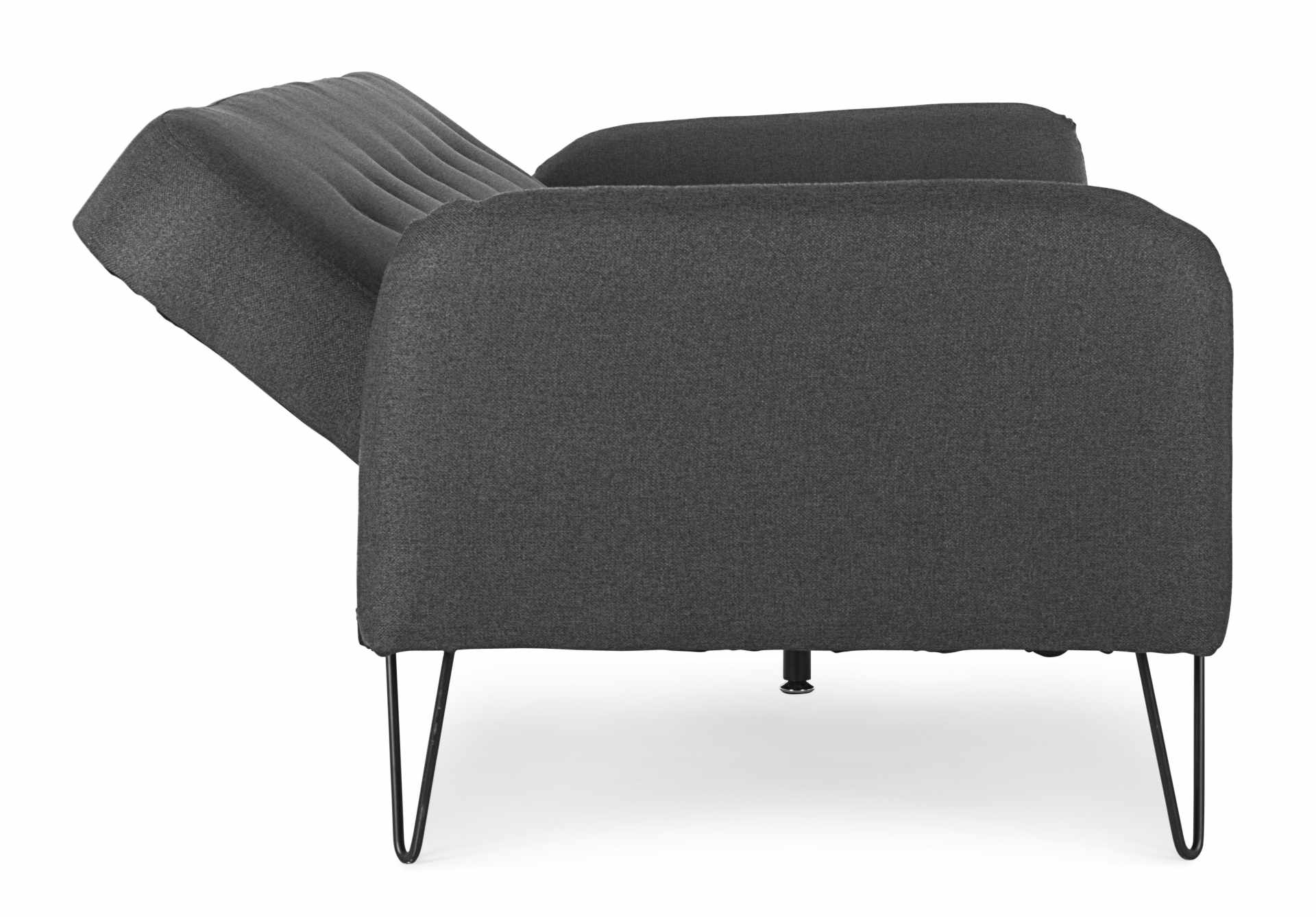 Schlafsofa Bridjet mit Stoff-Bezug, Schwarz