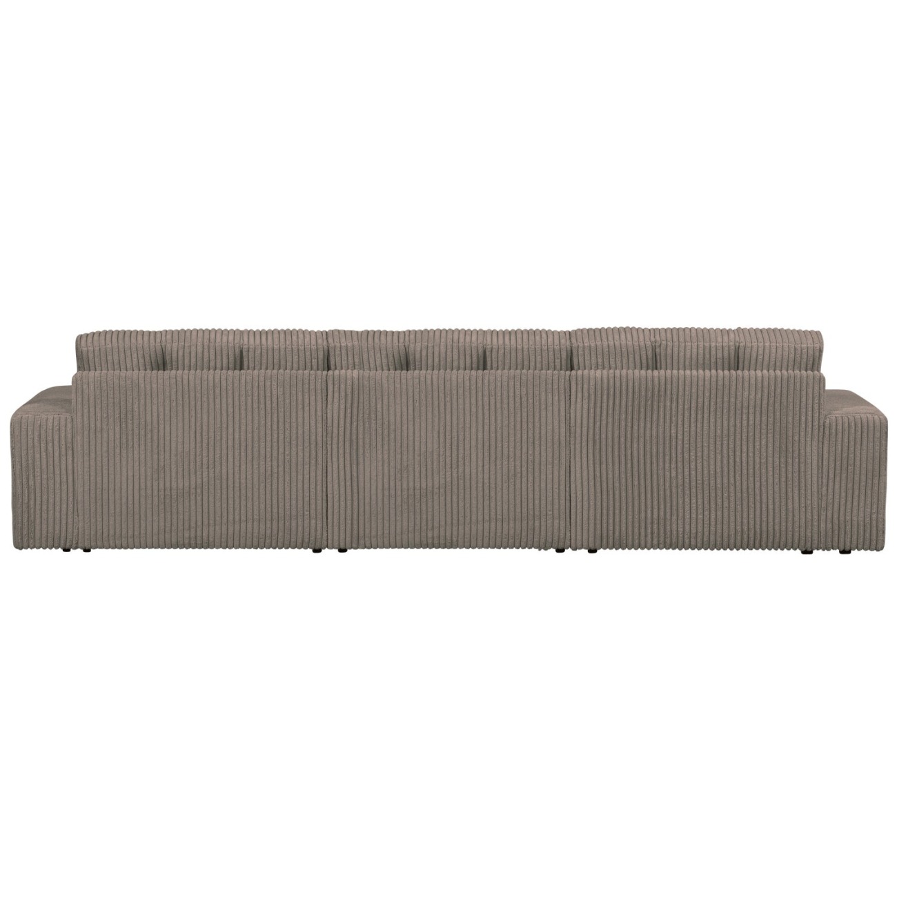 Sofa Date 3-Sitzer mit Cordbezug, Mud