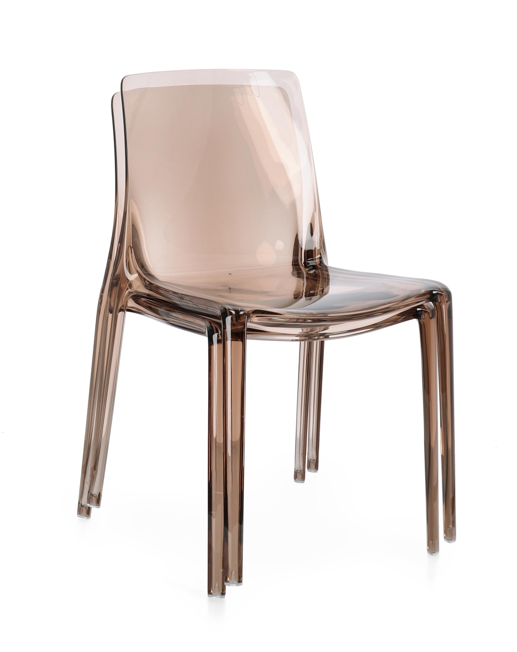 Gartenstuhl Adele 4er-Set, Coffee