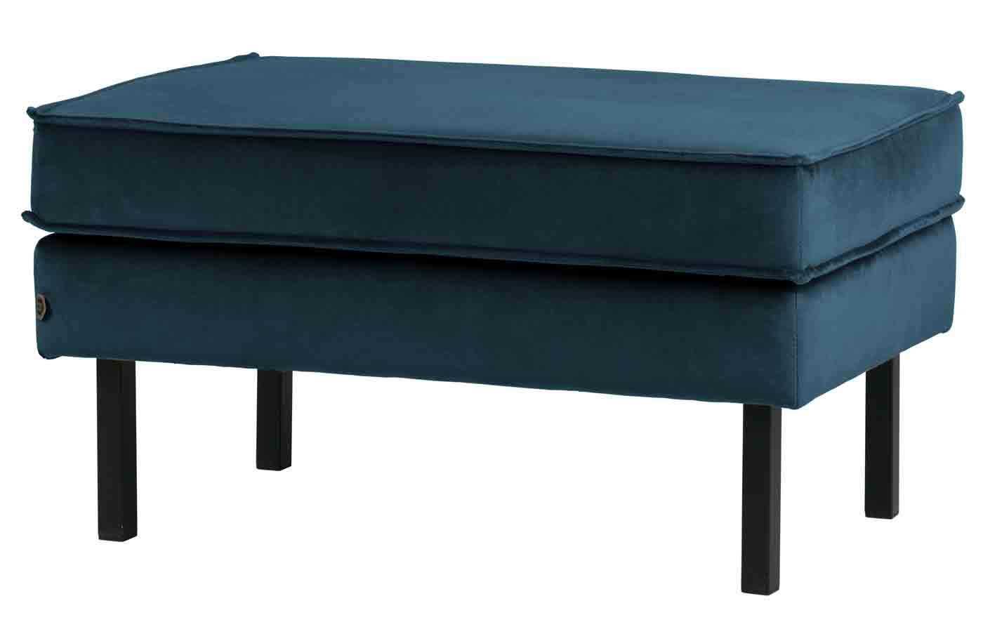 Hocker Rodeo Samt, Blau