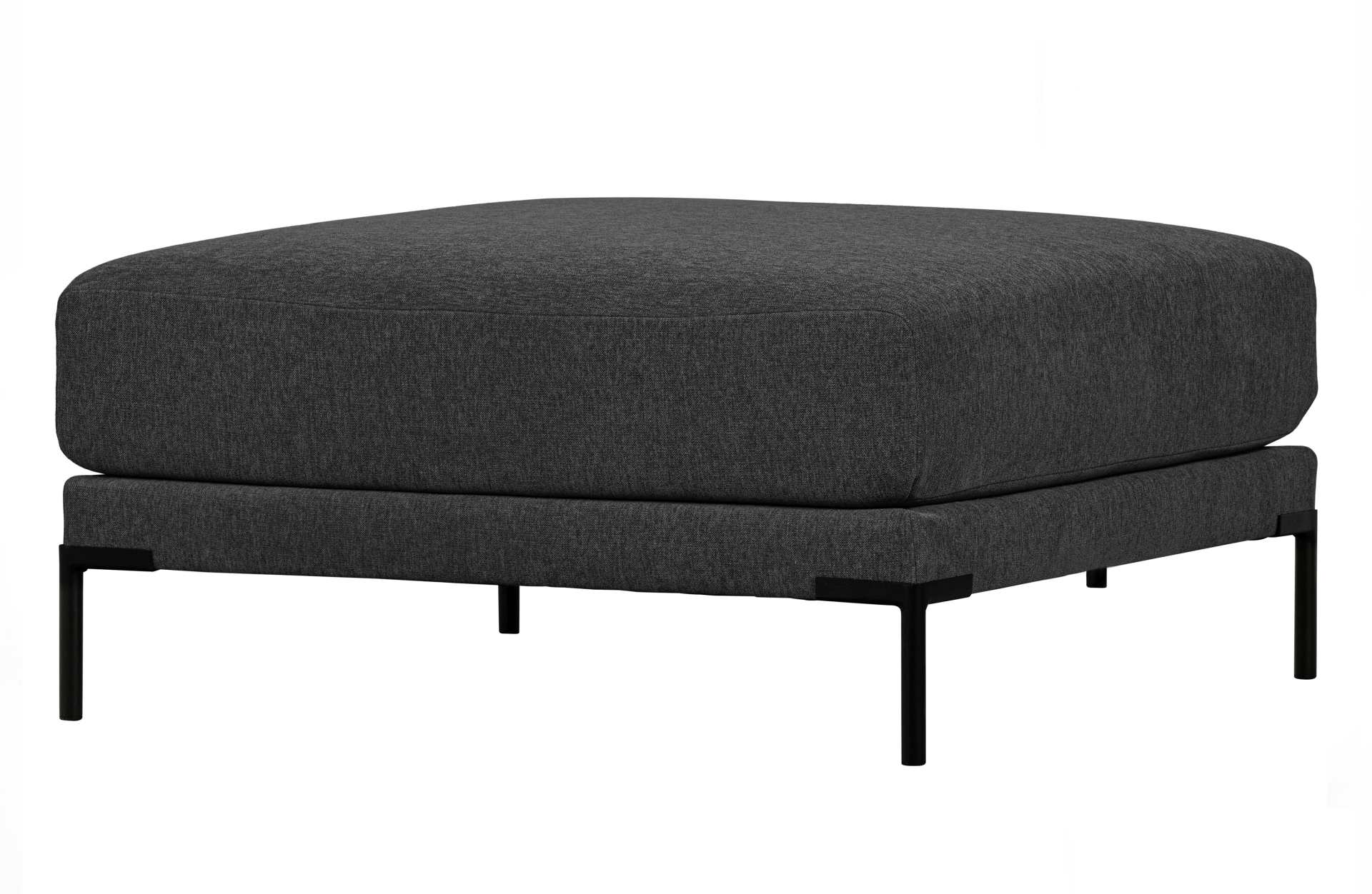 Modulsofa Couple Hocker 100 cm, Dunkelgrau