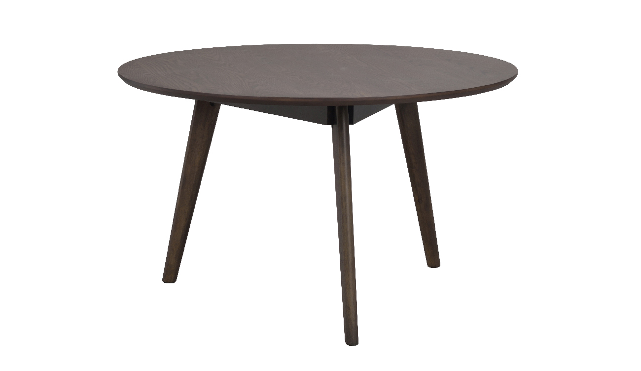 Couchtisch Yumi Rund 90cm, Esche Braun