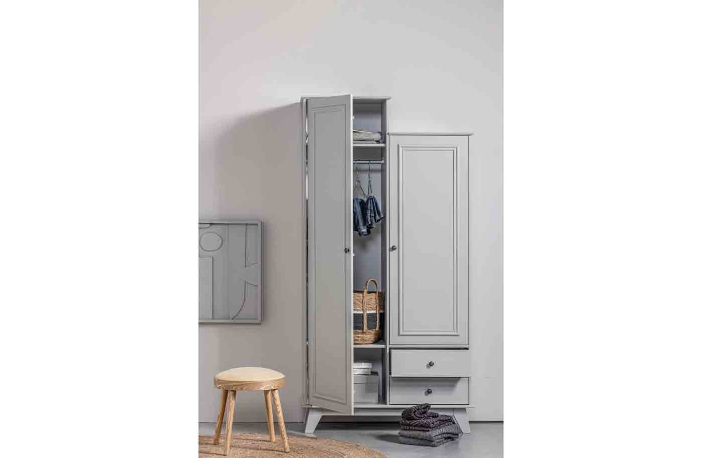 Kleiderschrank Lily aus Kiefernholz