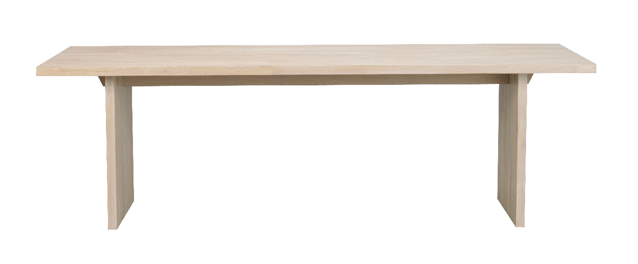 Esstisch Emmett Eiche Weiß pigmentiert, 240x95x75cm