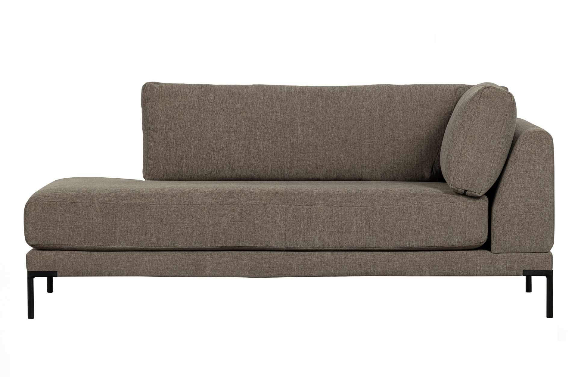 Modulsofa Couple Lounge Element Links, Taupe