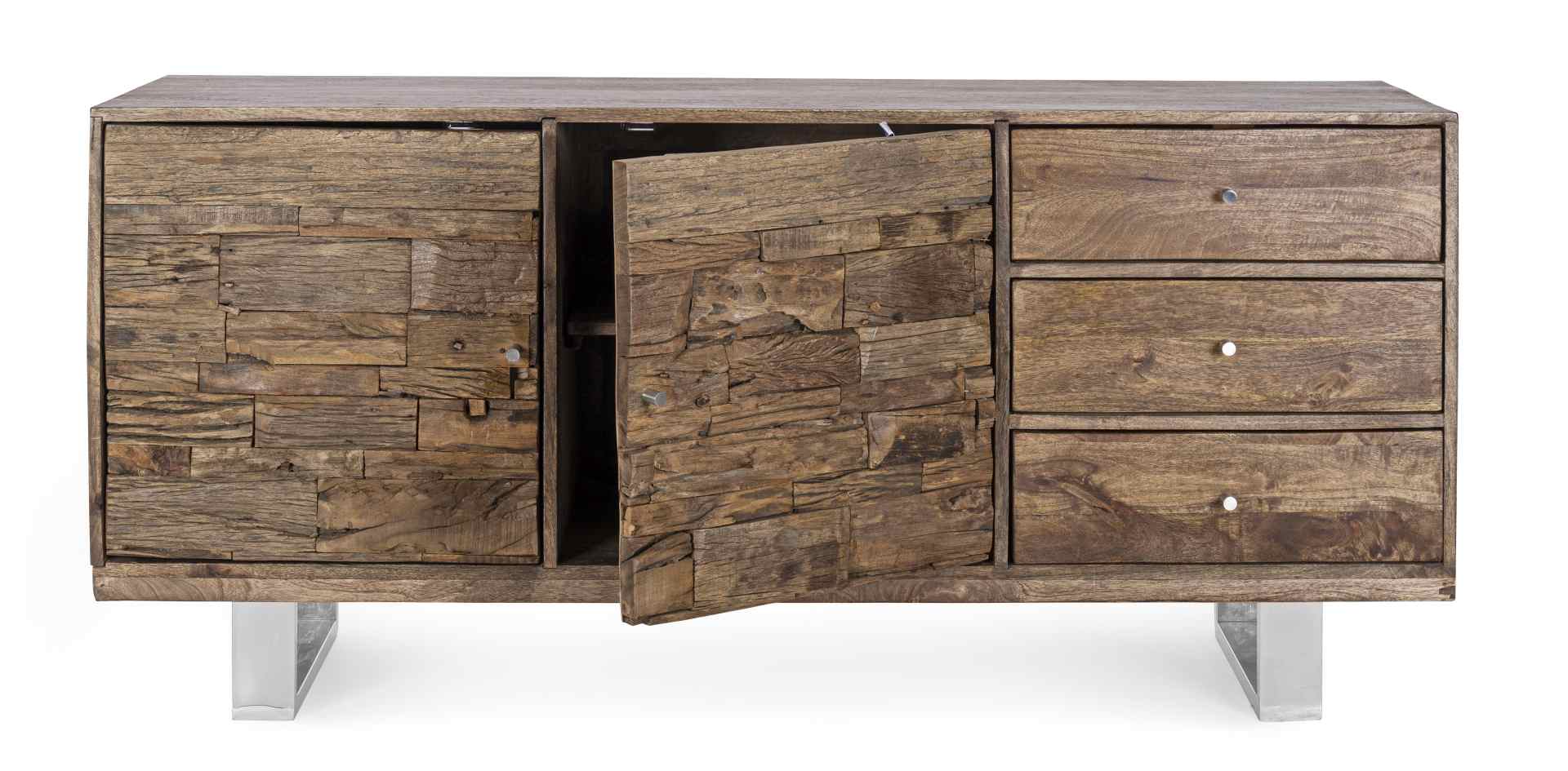 Sideboard Stanton aus recyceltem Holz, 160 cm