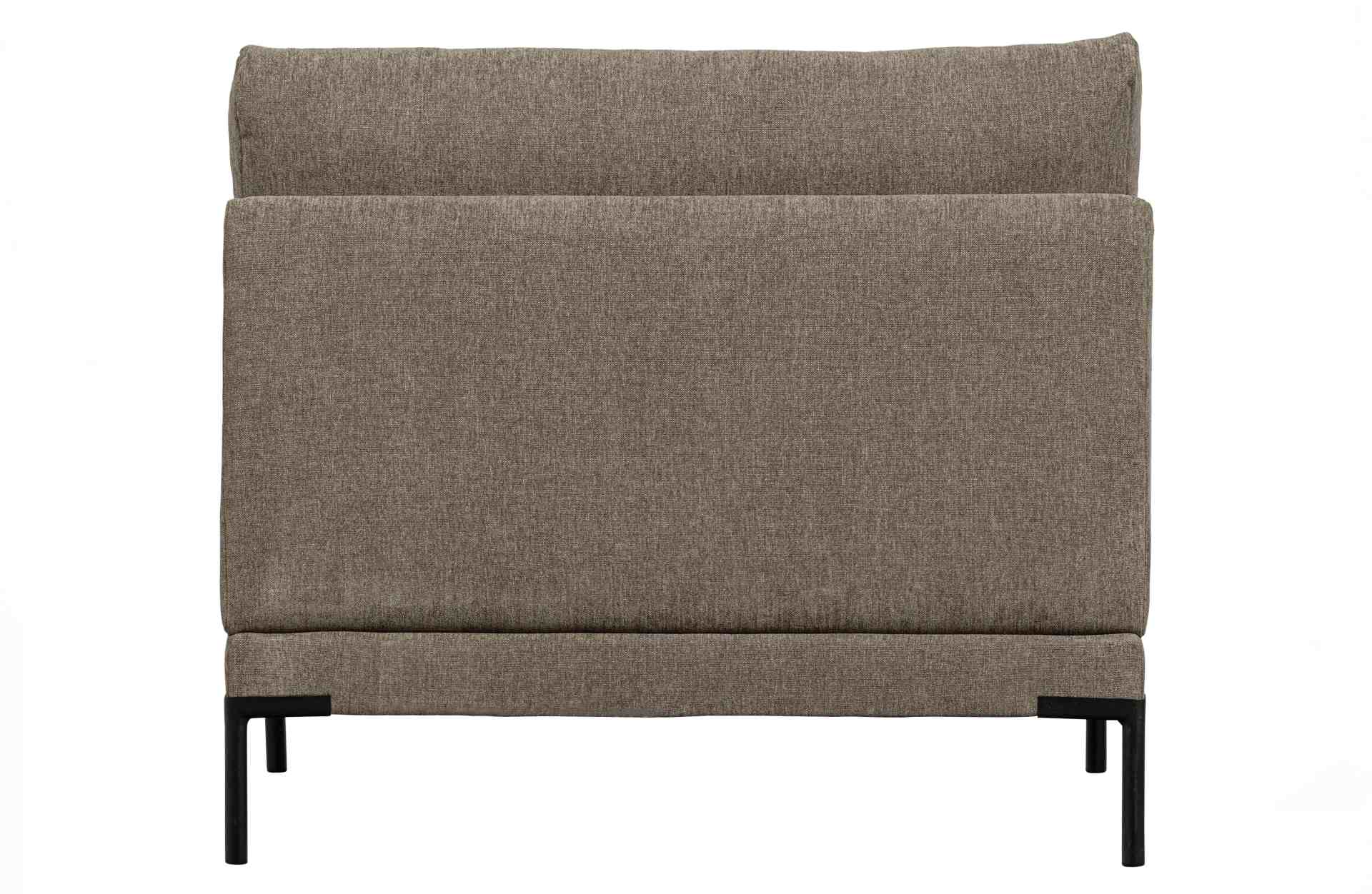 Modulsofa Couple Loveseat Element, Taupe