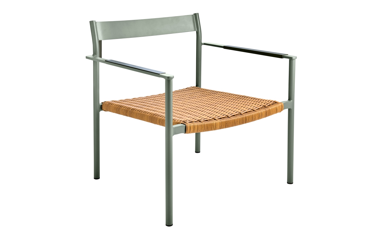 Gartensessel DK mit Armlehne, Hellgrün