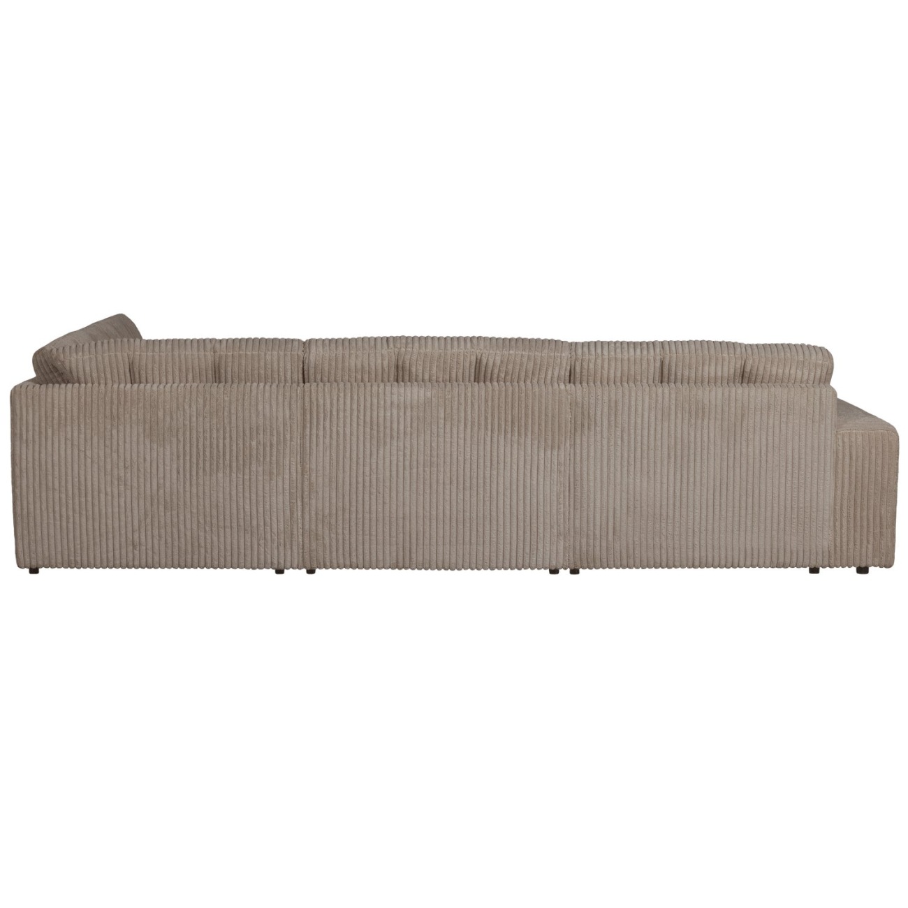 Ecksofa Date mit Cordbezug Rechts, Mud