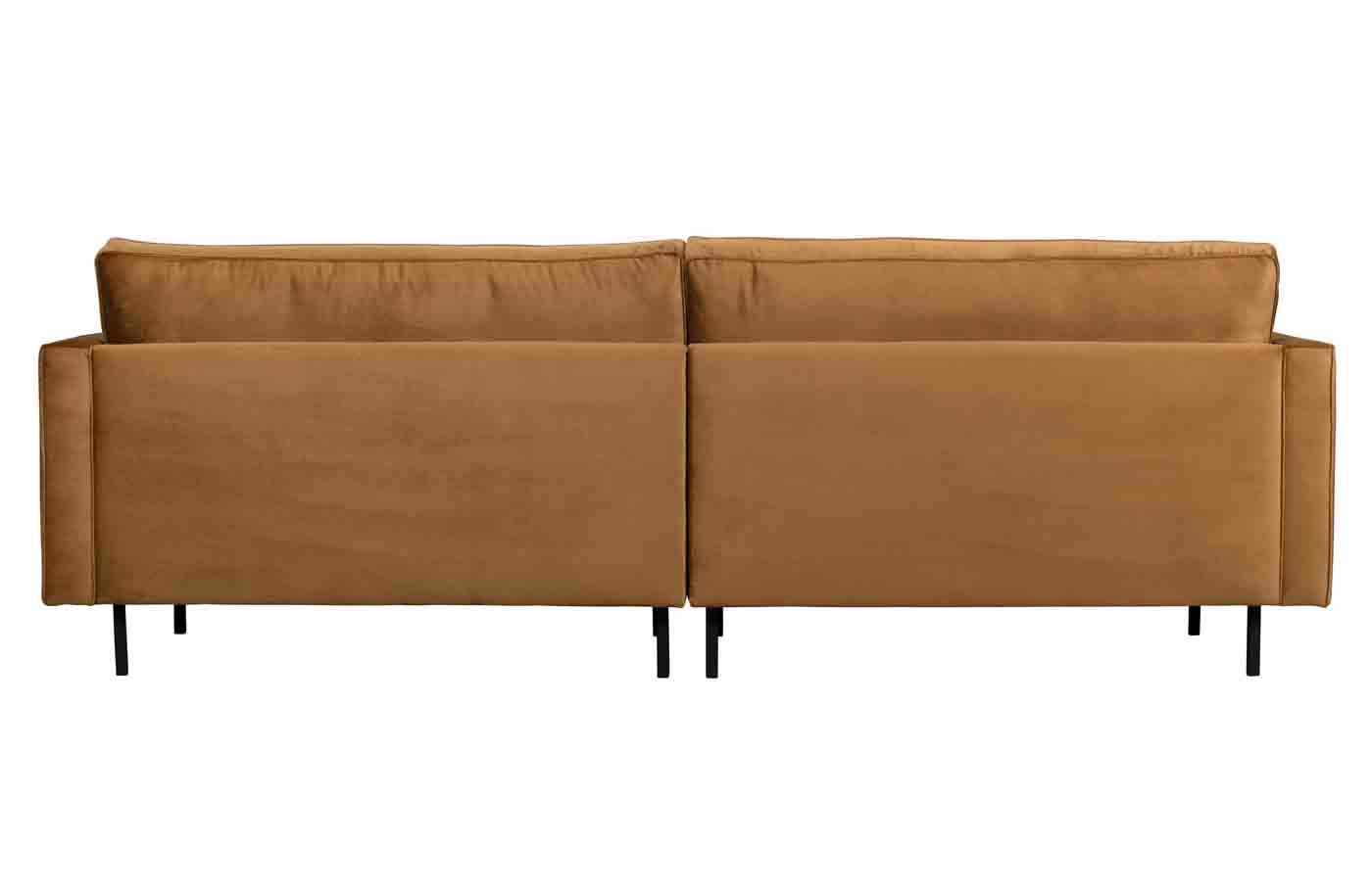 Sofa Rodeo Classic 3 Sitzer Samt, Honig Gelb