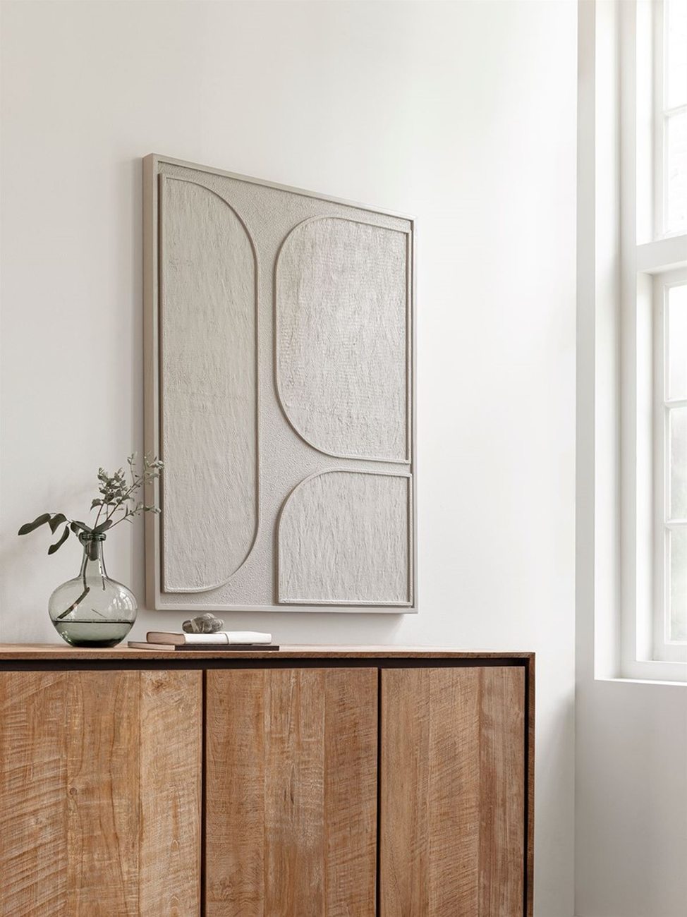 Sideboard Metropole aus recyceltem Teakholz, 220 cm