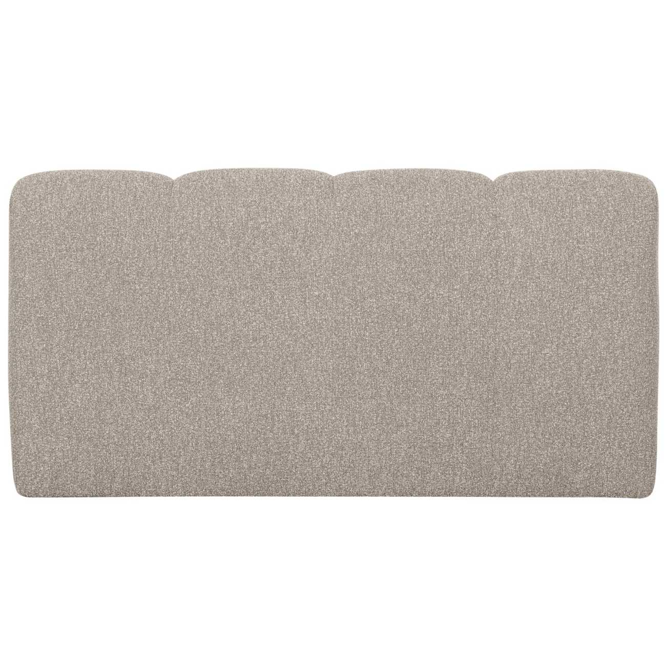 Bank Mojo mit Rückenlehne Boucle 160 cm, Beige