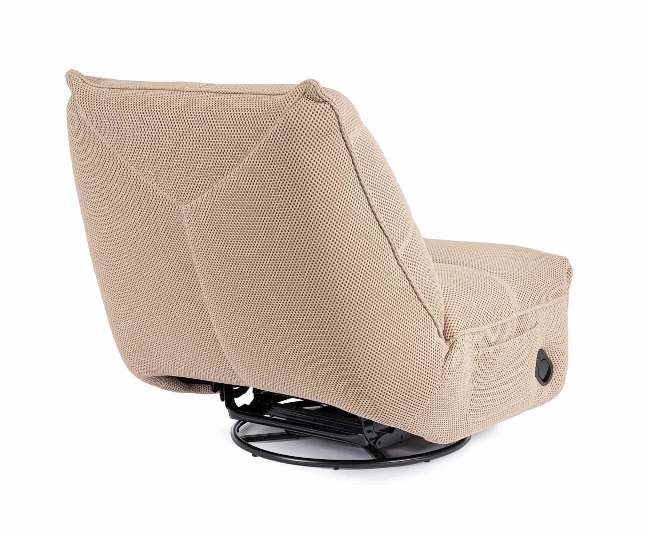 Sessel Gita mit Relax-Funktion, Beige
