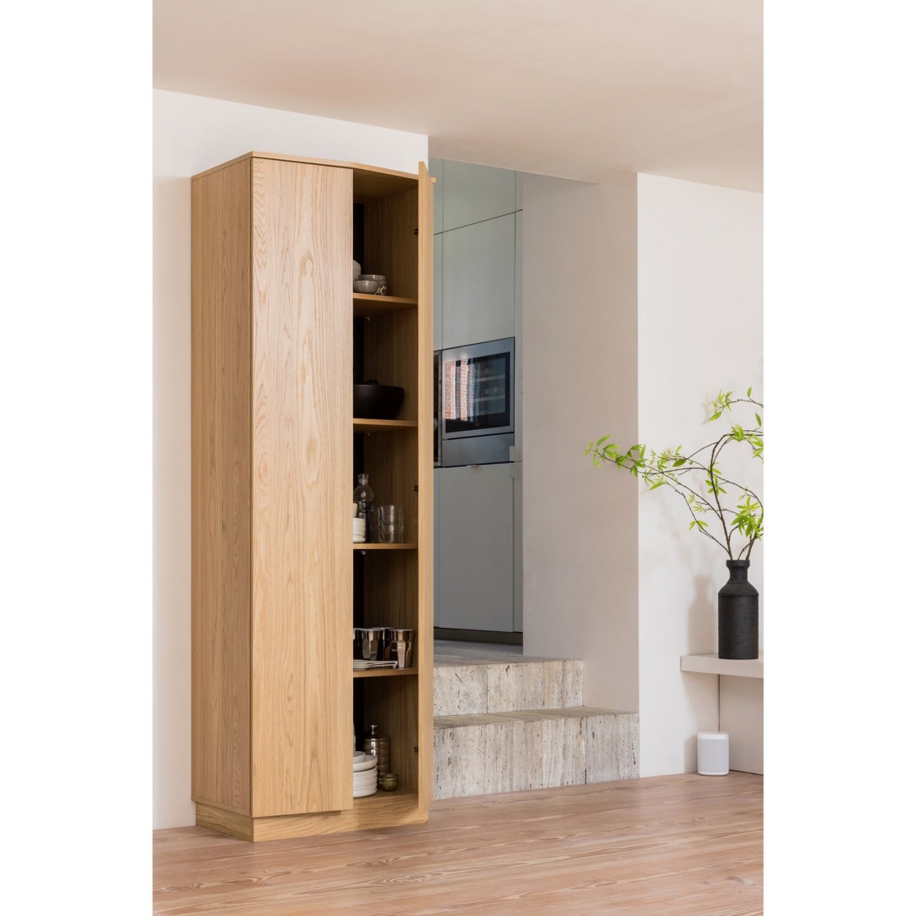 Schrank Zuma aus Eichenholzfurnier, 67 cm