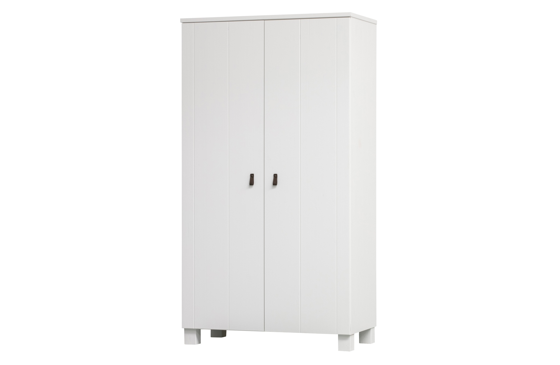 Kleiderschrank Ties aus Kiefernholz, Weiß Kleiderschrank Ties aus Kiefernholz, Weiß