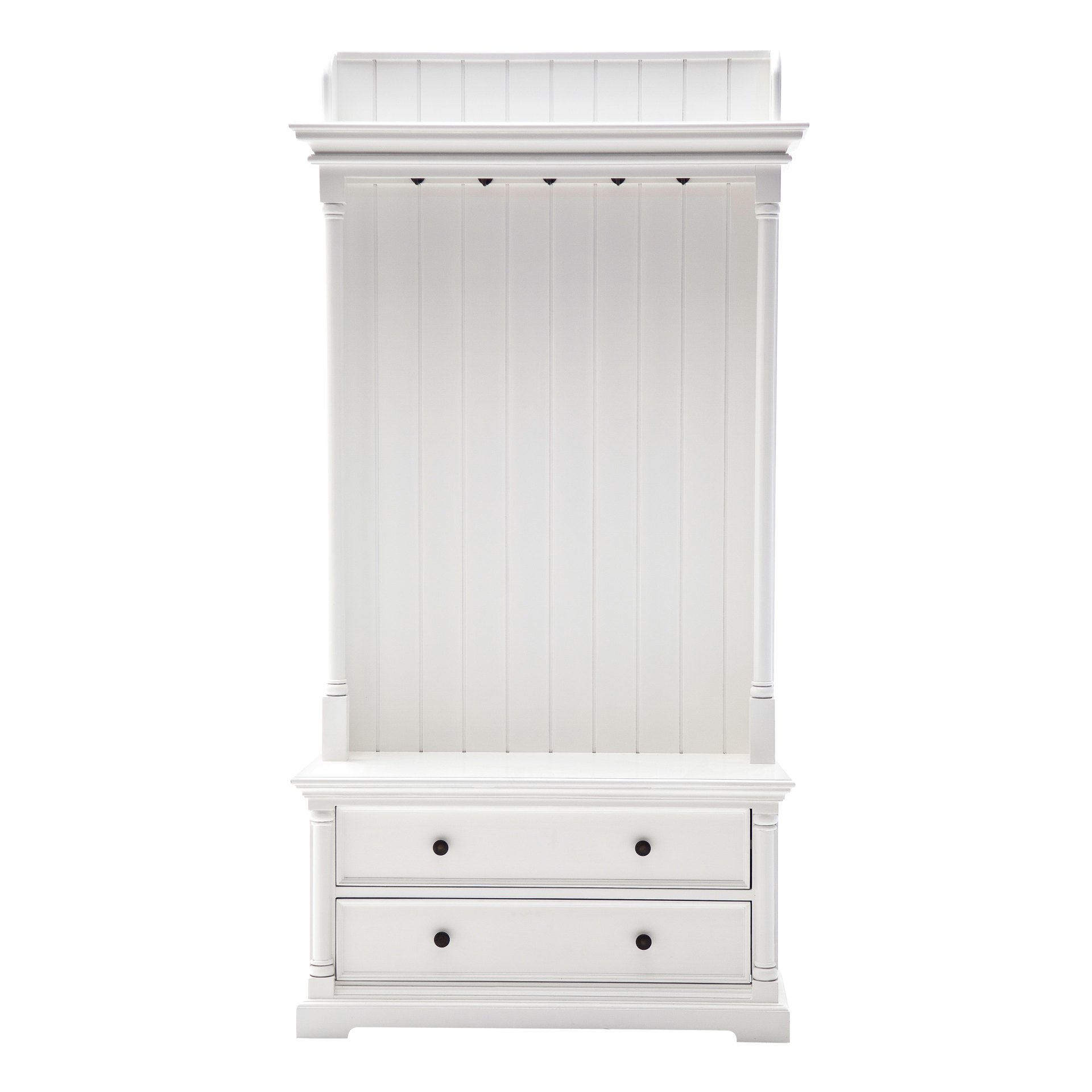 Garderobe Provence mit Sitzbank, 100 cm