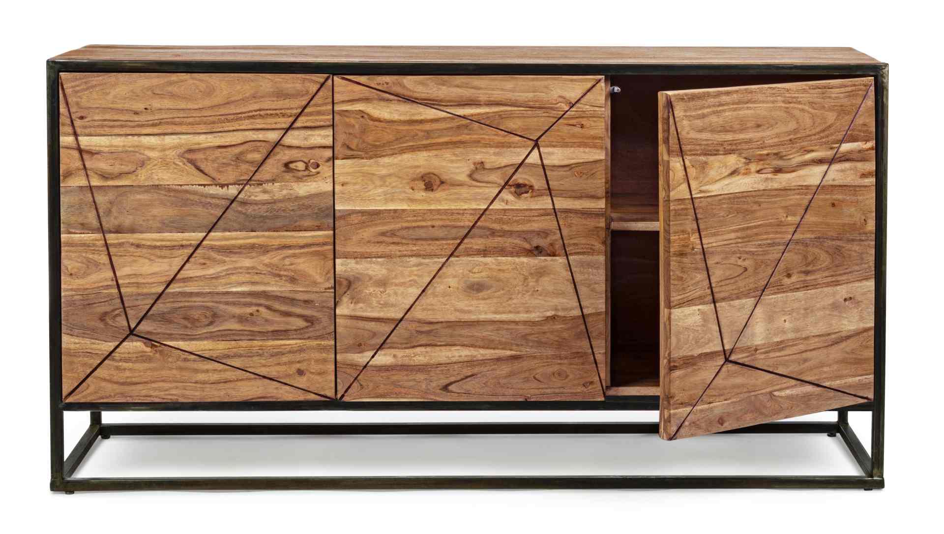 Sideboard Egon aus Akazienholz, 145 cm