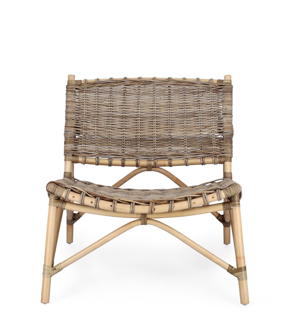 Sessel Tarifa aus Rattan, Natur