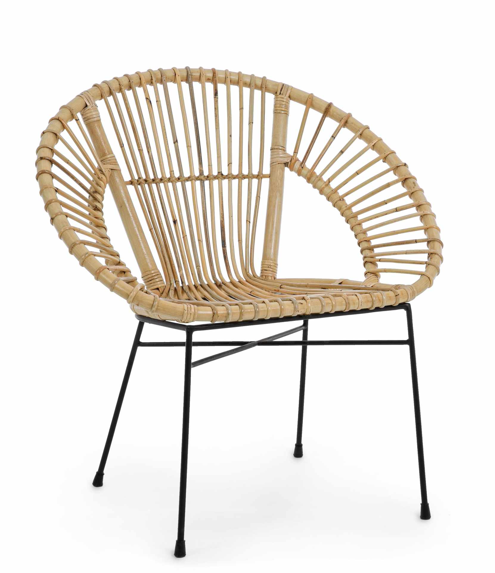 Sessel Tolima aus Rattan, Natur